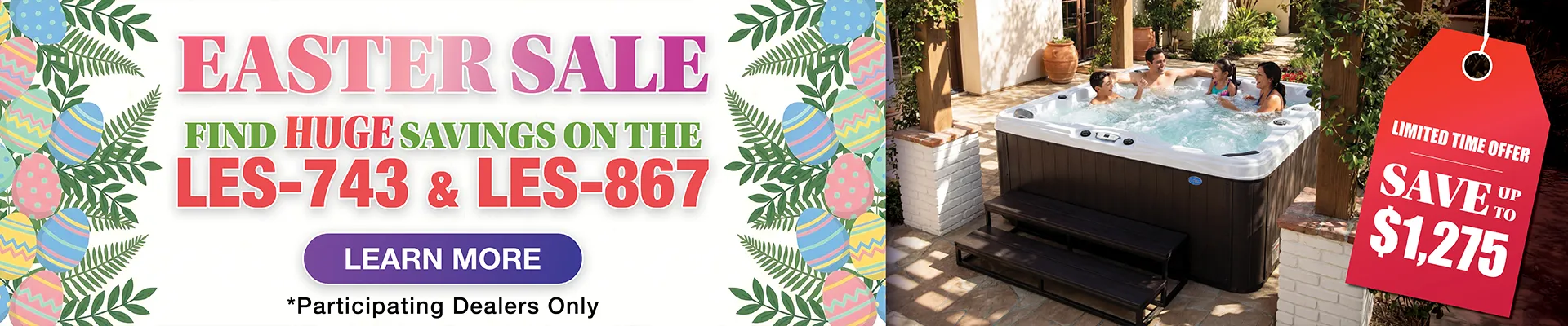 Calspas hot tub being used in a family setting - Clearfield