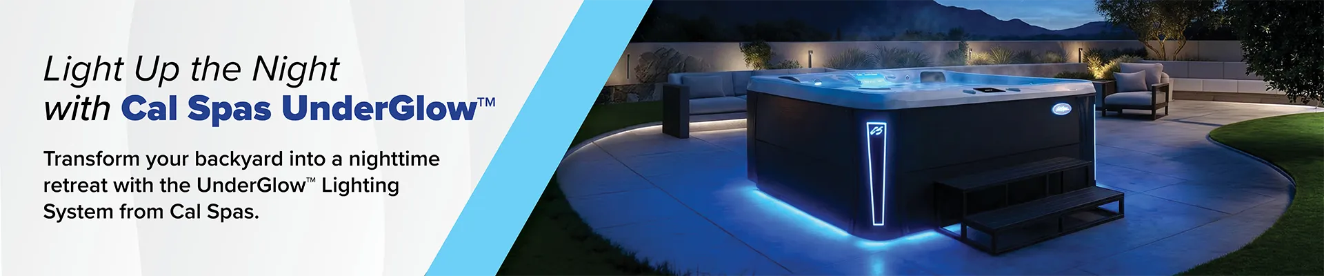 Calspas hot tub being used in a family setting - Clearfield