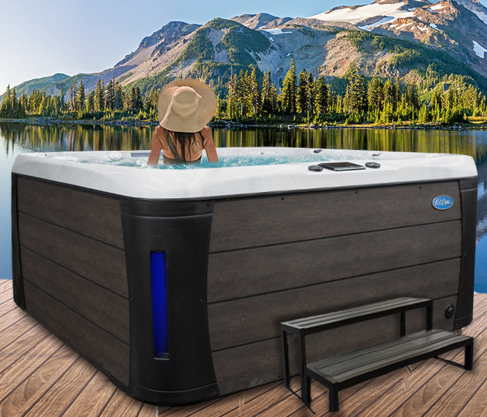 Calspas hot tub being used in a family setting - hot tubs spas for sale Clearfield